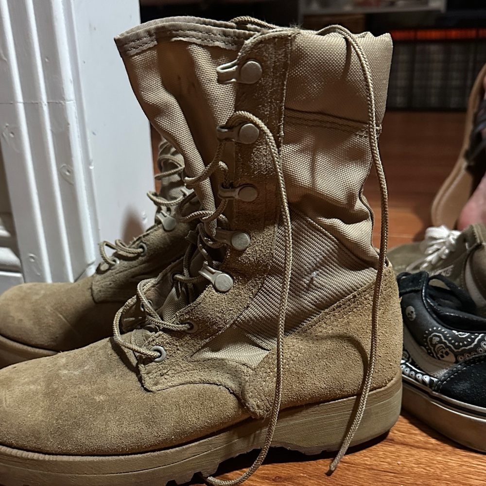 U.S. Army Tan Combat Boots